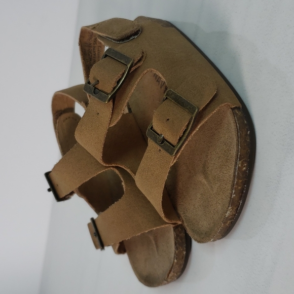 Old Navy Faux Leather Double Buckle Sandals 6-12M - Picture 5 of 13